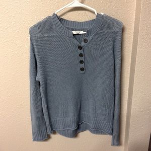 blue american eagle sweater